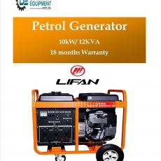 Portable generator lifan (12kva 2 cylder ) open (10kw) compa.