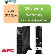 Apc srt 3kva 24 month warranty.
