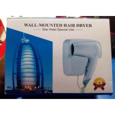 Electric hair dryer wall mount hair dryer.