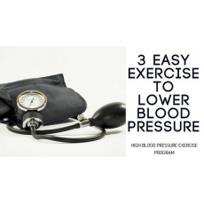 High blood pressure exercise program.