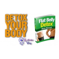 Flat belly detox.