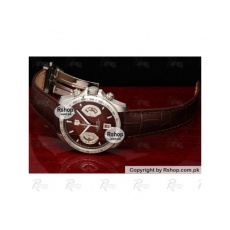Tag heuer grand carrera chronograph calibre 17 brown watch (.