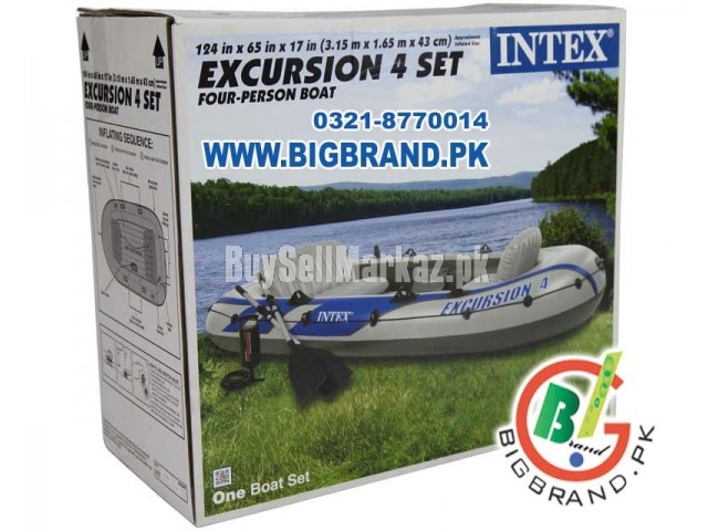 Intex Excursion 4 Inflatable Raft Set in Karachi