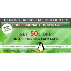 New year hosting offer.